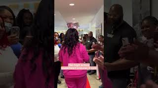 Breast cancer survivor gets a sweet marriage proposal | Humankind #shorts #goodnews