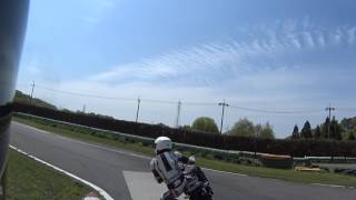 ４月２２日　堺カートランド　Z125　おめにゃお