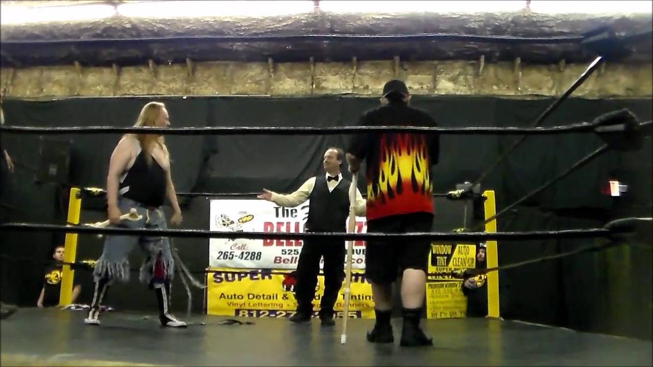 Moondog Bane vs The Rebel Tom Scroggins NWA Supreme Halloween 2015