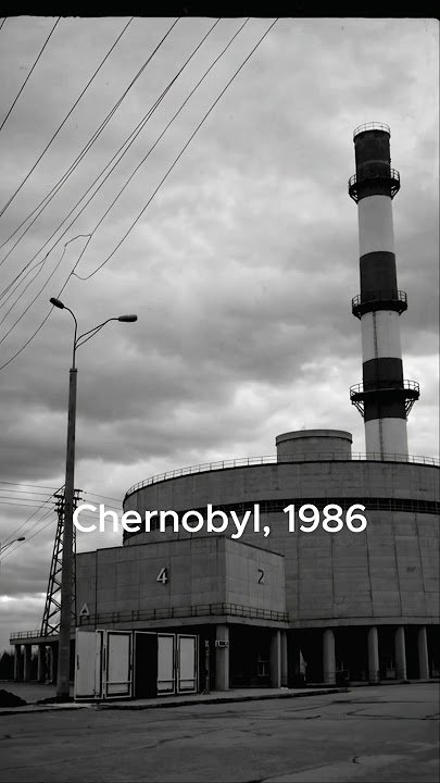 Everything was fine before the disaster happened. Chernobyl, 1986. #chernobyl #nuclear #movie #ai