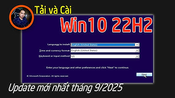 Tải và cài Win 10  bản gốc sạch sẽ | Update mới nhất tháng 9/2025