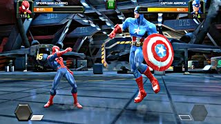 Spider Man Vs Captain America - Super Hero - Fighting -marvel contest of champions- Android gameplay screenshot 2