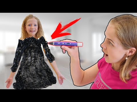 Школьные Предметы 3D Ручкой! Кто Круче Рисует Челлендж Милана Vs Вероника!