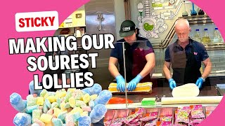 Making our SOURest Lolly EVER! + Free candy