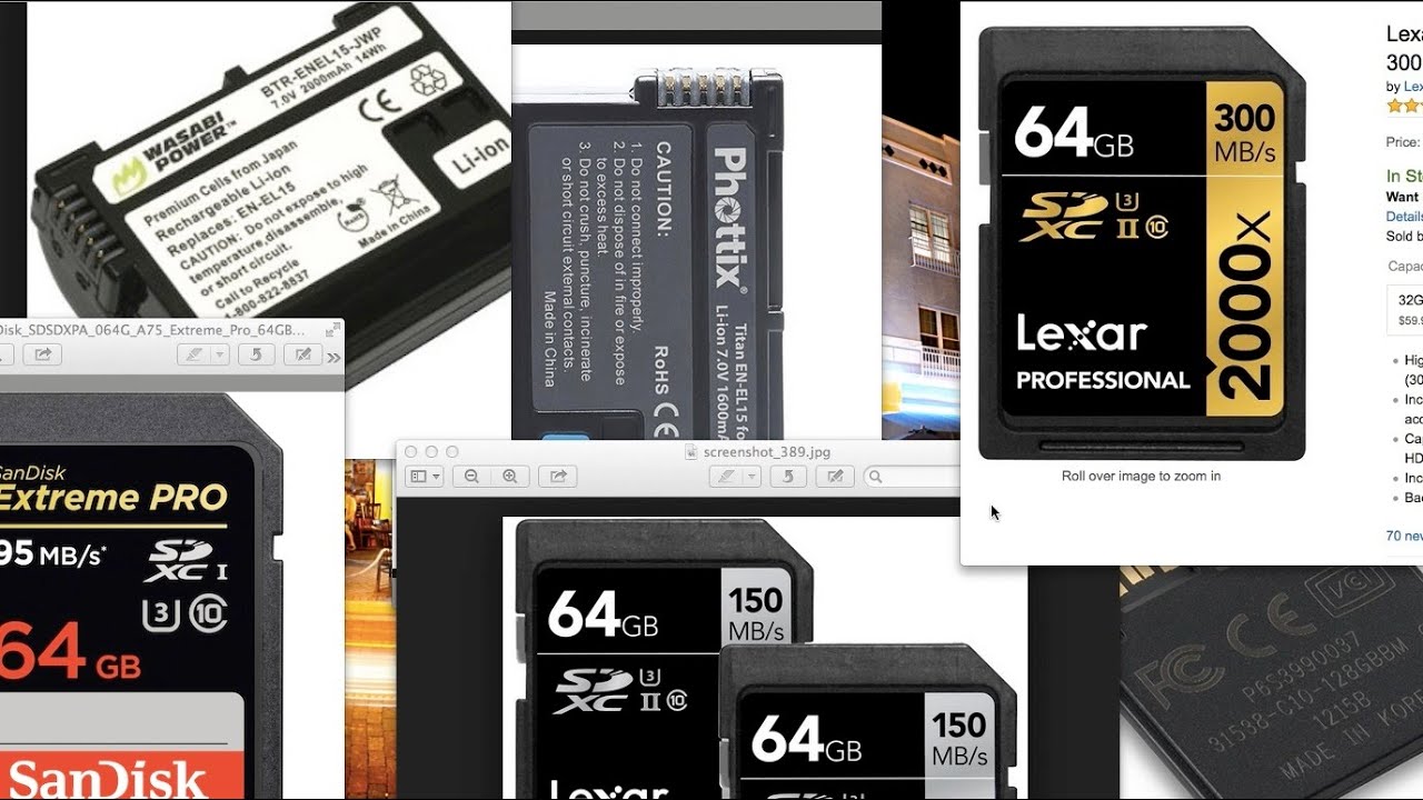 Nikon D500 hates fake batteries & Lexar UHS-II SD cards: AVOID THESE IN