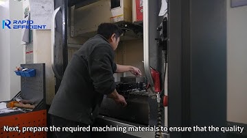 Rapidefficient CNC machining process