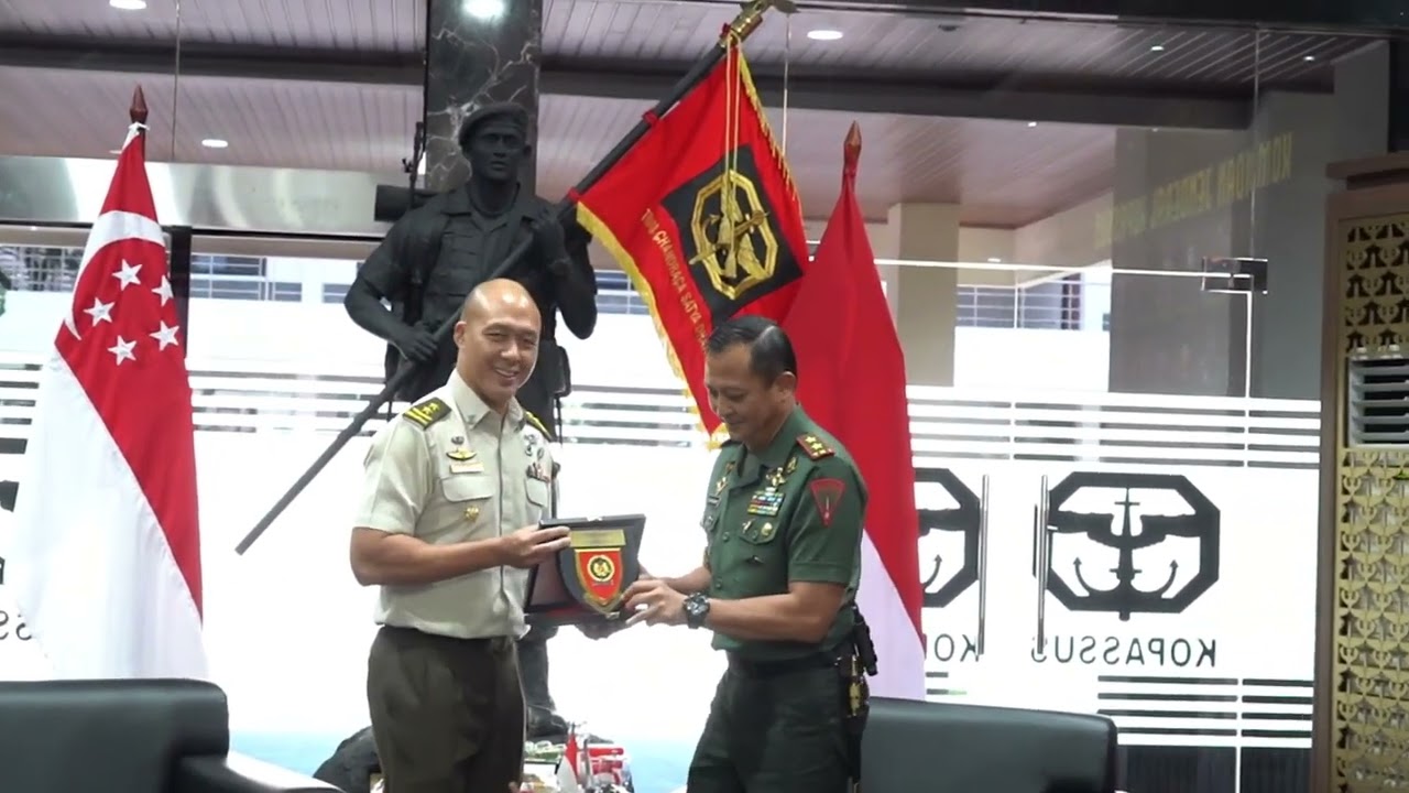 Singapura dan Indonesia Pererat Kerja Sama Militer