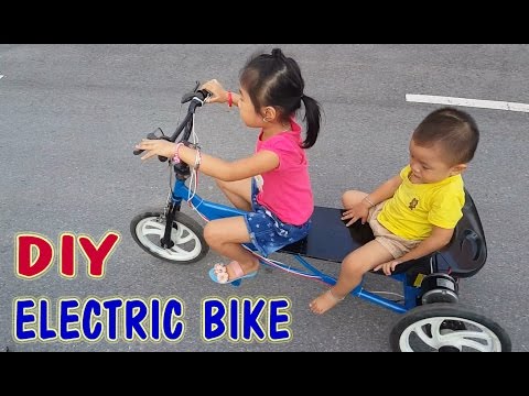 How To Make Electric Bike At Home