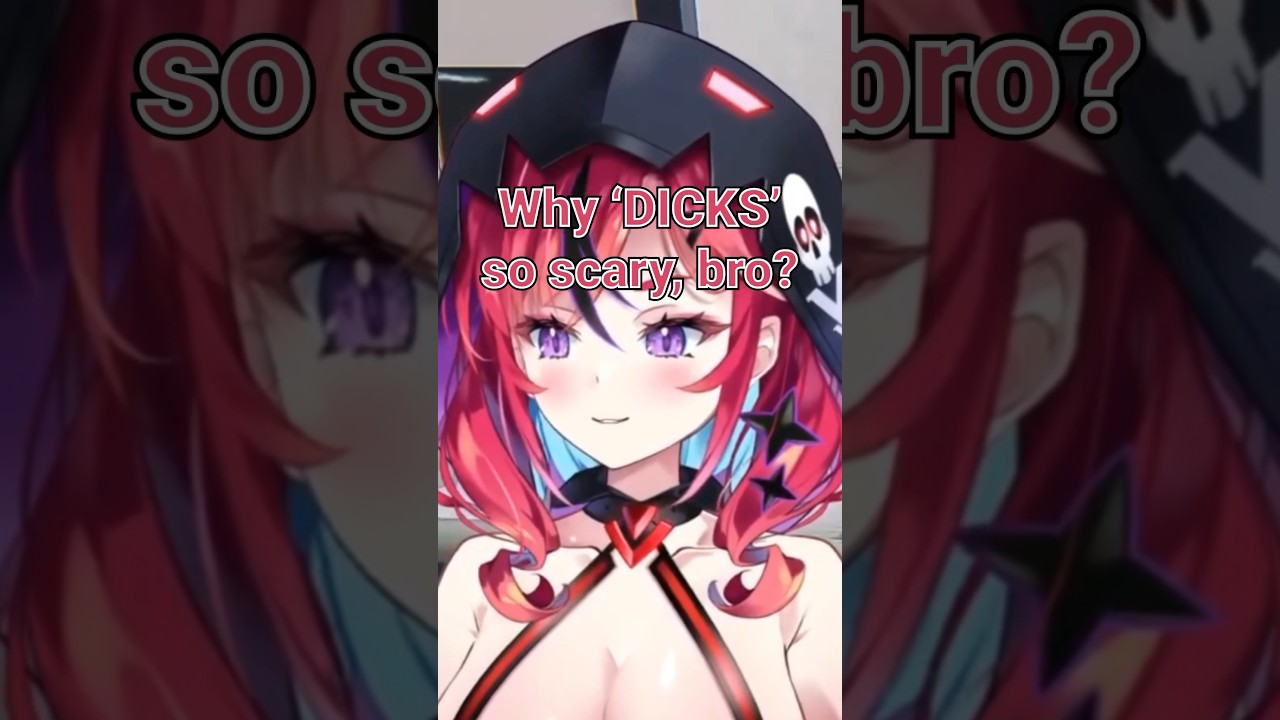 Vtuber is afraid of MEN #vtuber #twitch #shorts
