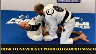 كيف لا تمر أبدًا على حارس BJJ الخاص بك بواسطة Xande Ribeiro