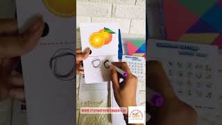 Tangram Letters Writing Card