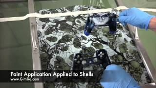 Water Transfer Painting Process PS4 Controller by Gimika.com