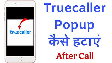 Tuecaller ka popup kaise band kare | stop truecaller popup after call off