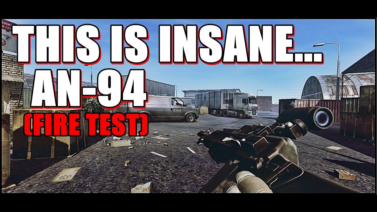 Contract Wars - AN94 -6 bullets Fire Test (Amazing)