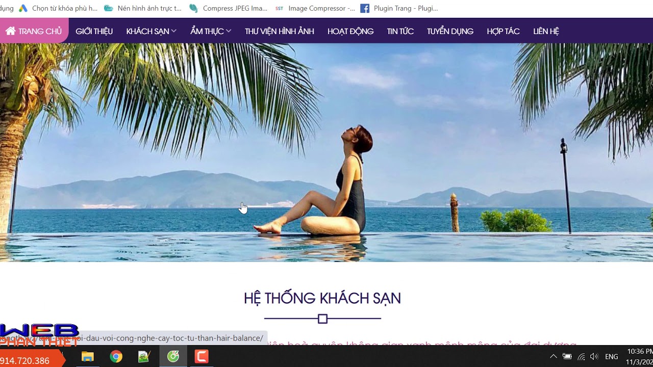 khách sạn giá rẻ tại phan thiết 2022 Update Thiết kế website resort khách sạn giá rẻ