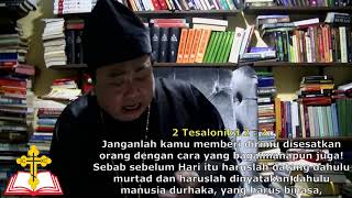 MENGENAI HARI AKHIR  Romo Daniel Byantoro