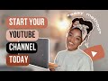 The EASIEST way to start a YouTube channel | How to start a YouTube channel 2023