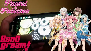 【BanG Dream!】 Pastel * Palettes  Kyu~Mai * Flower | Real Drum Cover