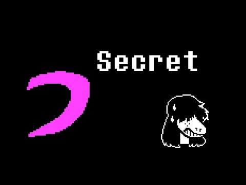 Deltarune - Rude Buster Secret