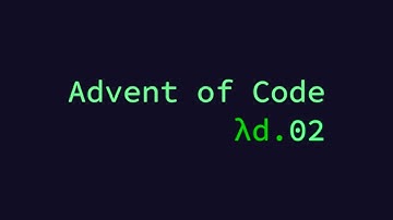 Advent of Code 2020 - Day 2