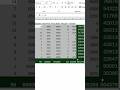 Excel auto sum trick #shorts