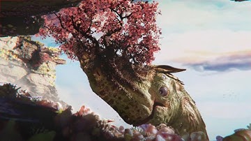 Alien Creature - Giand Tree-Head - Blender animation