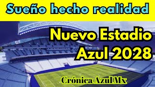 El Nuevo Estadio Azul será una realidad en 2028