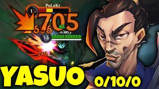 Wild Rift Yasuo Mid Lane Gameplay in Season 21 (Build &amp; Runes)