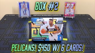 *Pelicans! $450 w/ 6 Cards!* 2019-20 Panini Contenders Optic Basketball Hobby Box Break/Review #2