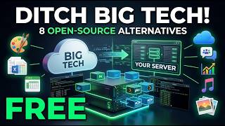 8 Apps You Can Self-Host Instead of Big Tech | FREE Open-Source Alternatives