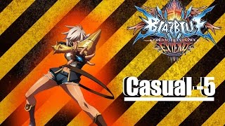 Blazblue: Chrono Phantasma Extend BBCPEX 4/26/15 Bullet vs Kagura