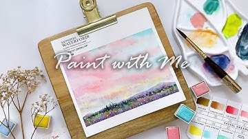 Vẽ tranh màu nước cơ bản với PRIMA WATER COLOR l Bạch Tuộc Sông Art Class