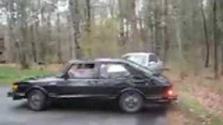 1984 Saab 900 Turbo 8-Valve W 3 Turbo-Back Exhaust