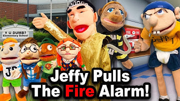 SML Movie: Jeffy Pulls The Fire Alarm!