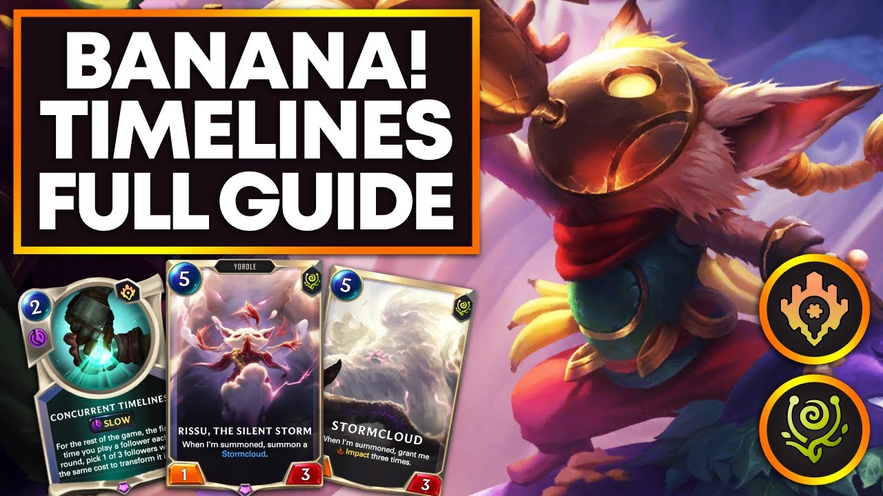 RISSU BANANA BLASTER Reached TOP 8 MASTERS at 85% WR! | Legends of Runeterra Deck | Norra Caitlyn