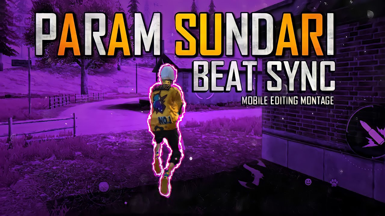 Param Sundari Beat Sync Montage | Free Fire Best Edited Montage