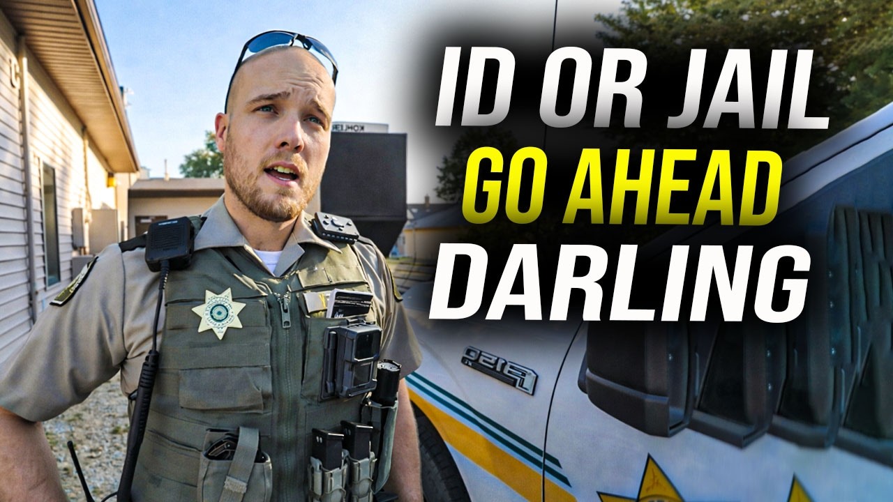 Dumb Cops Get Owned By Grandma! Refuse To Give ID And Obey Unlawful ...