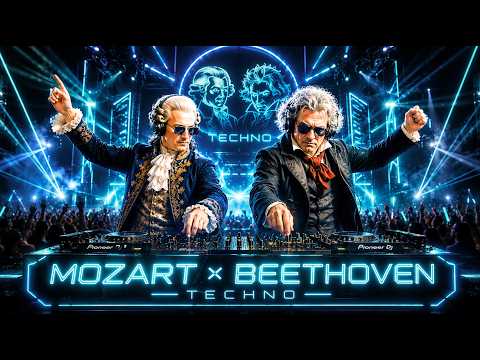 Refreshing TECHNO Concert with Mozart and Beethoven | Melodic Classical EDM Mix | 🎶Orchestral Mix