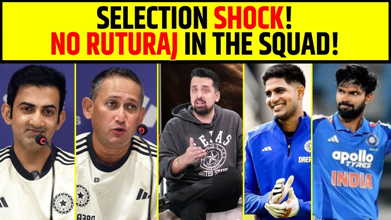 Selection Shock! No Ruturaj Gaikwad in the Squad! | India vs New Zealand ODI Series