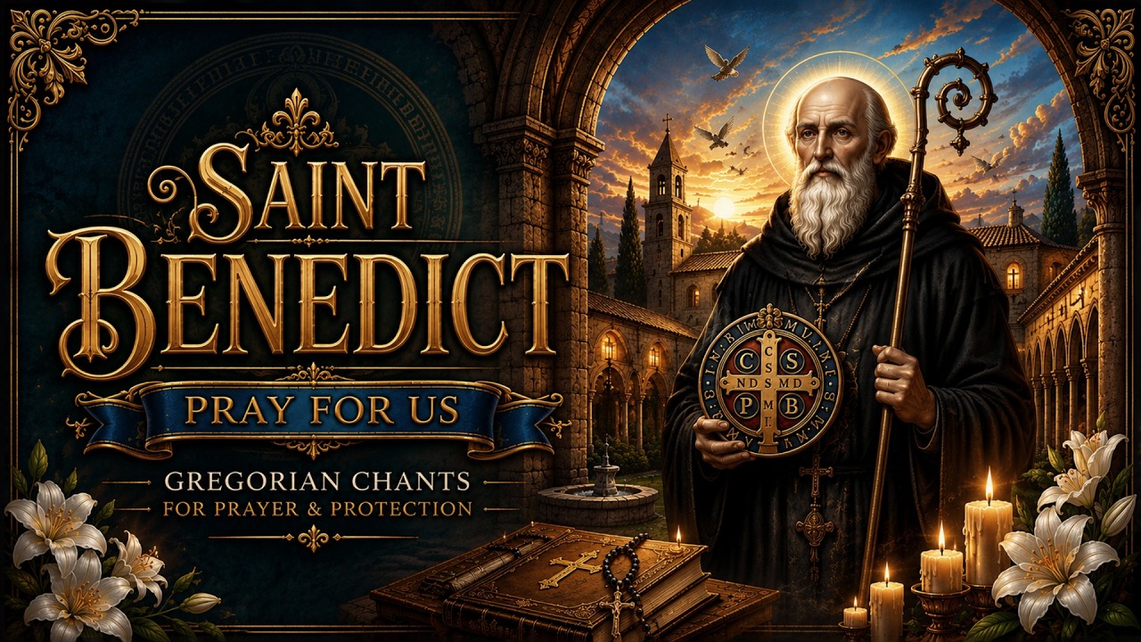 Saint Benedict Live | Gregorian Chant for Deliverance & Spiritual Protection