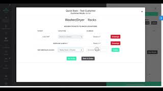 Wash &amp; Fold POS - Additional Racks