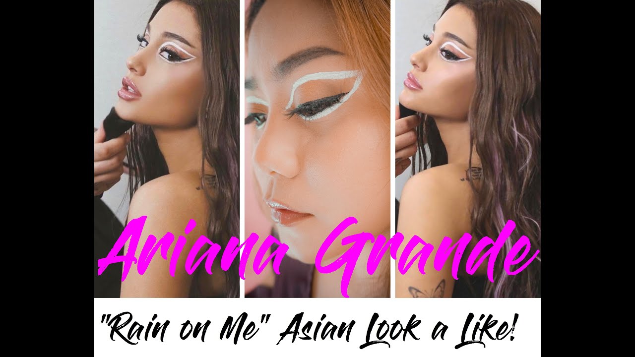 Ariana Grande rain on me||Asian Look a Like!|| Make up inspiration.
