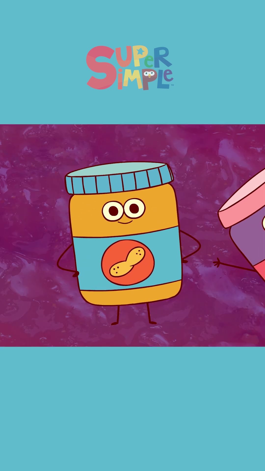 Peanut Butter And Jelly ? ? #shorts #supersimplesongs #kidssongs