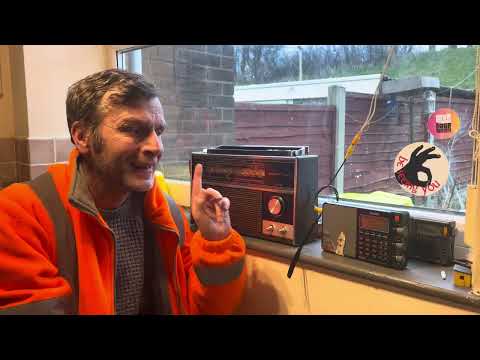 On my Radio . BBC closes Medium transmitters. Shortwave Sunday 6 MHz band scan .