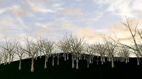 HyperVoxels - Sprites (Cloning) - Hillside Scene