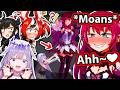 Biboo Suddenly Touches IRyS Thighs IRL, Bae and Nerissa Next to Them:【Hololive】