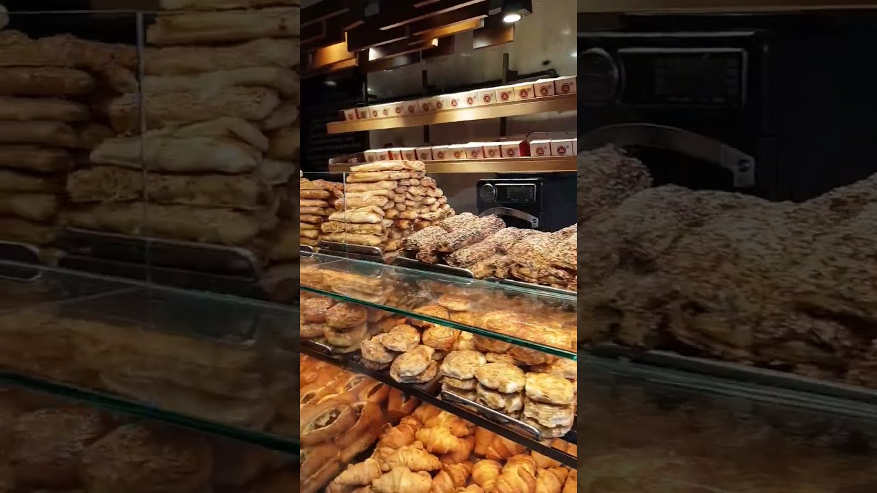 Breakfast at simit Saray taksim square Istanbul 🇹🇷