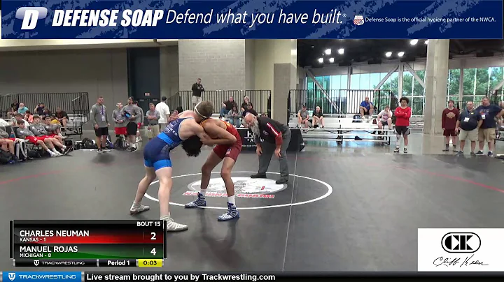 Mat 6 152 Charles Neuman Kansas Vs Manuel Rojas Mi...