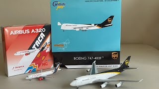 Double Gemini Jets/NG Models Unboxing 1:400 | Avianca A320 Taca Heriatge/UPS 747-400 | Unboxing #5