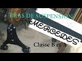 Changer bras de suspension mercedes classe b et a w245 w169